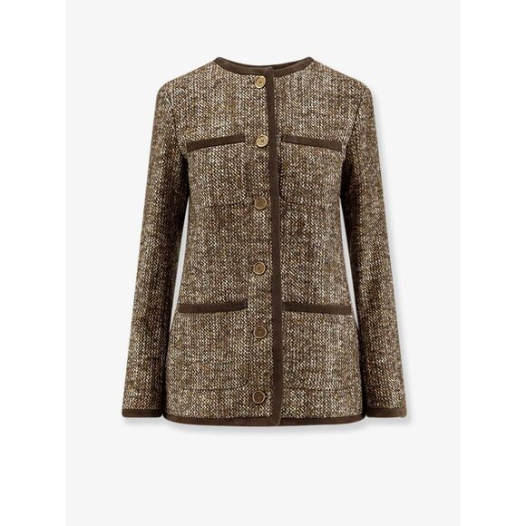 Golden Goose Deluxe Brand Women Boxy Fit Wool Blend Blazer - Picture 1 of 3